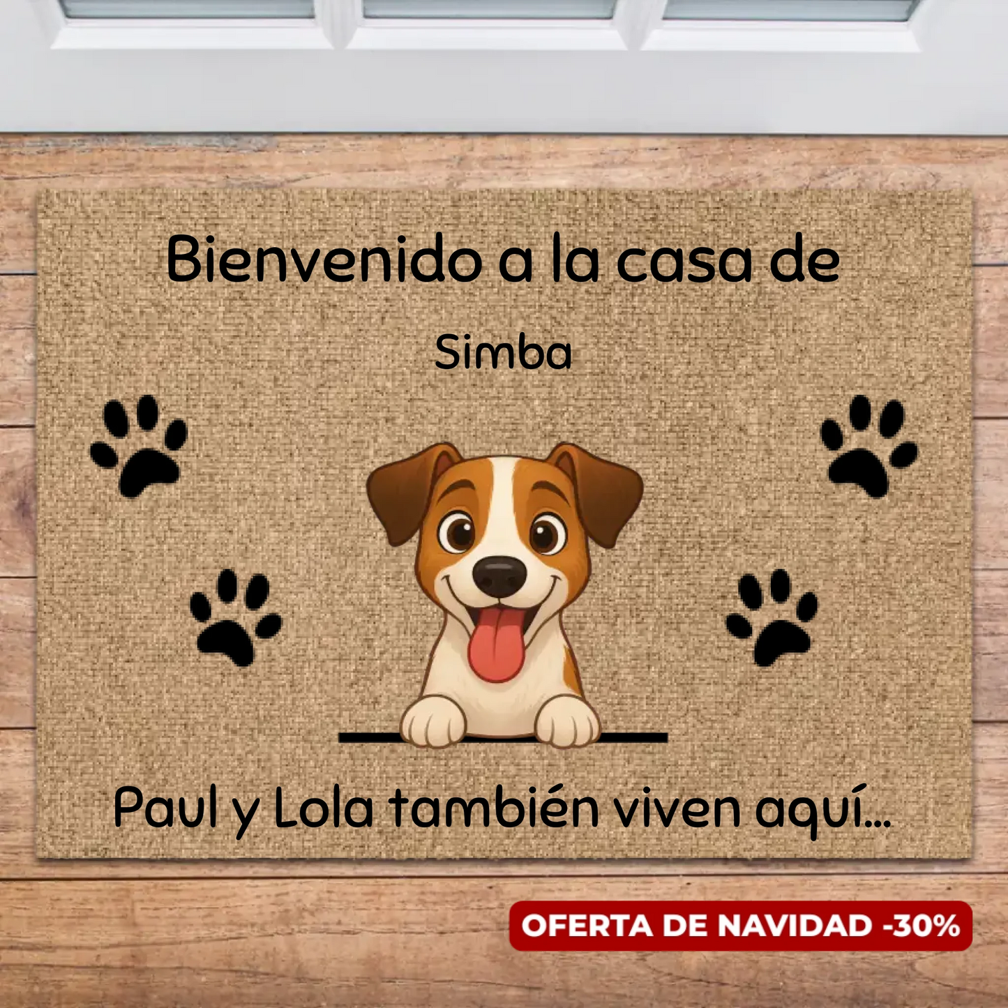 Personlig dørmåtte