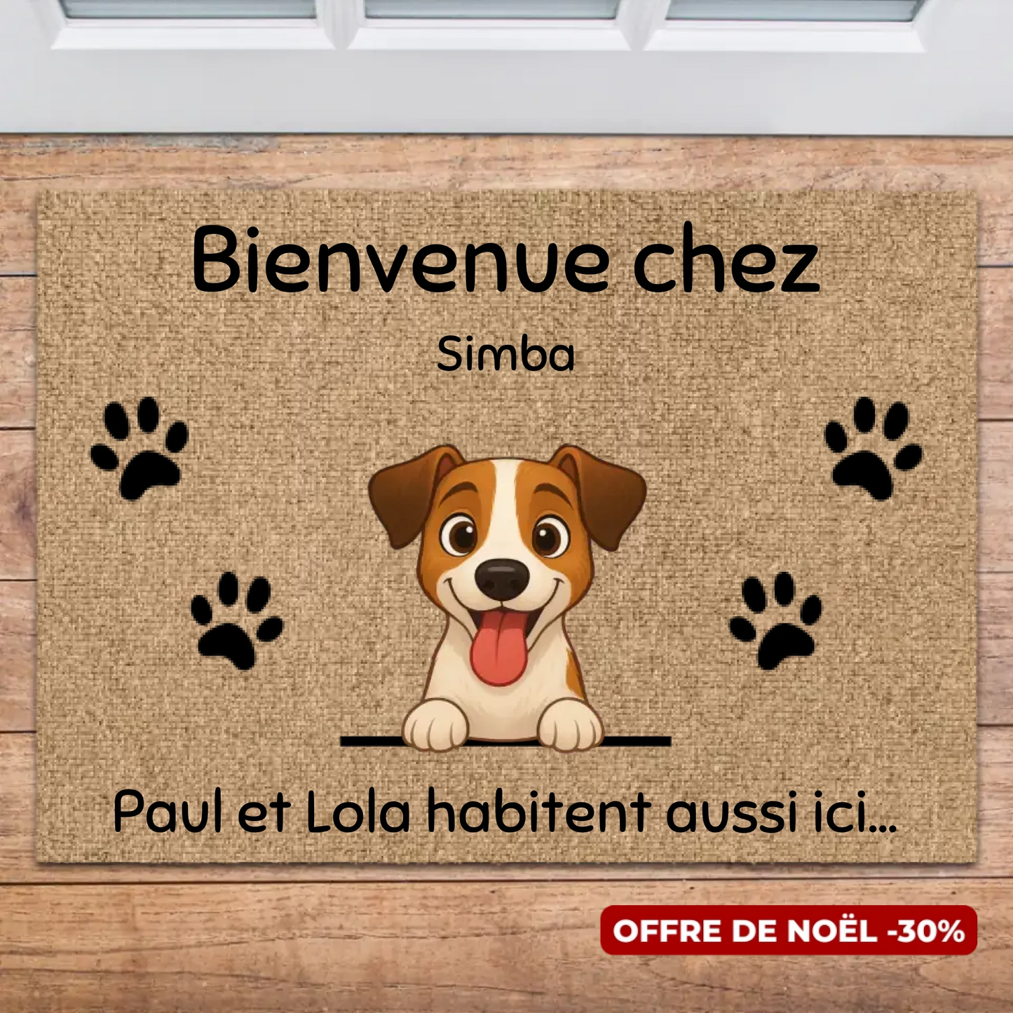 Personlig dørmåtte