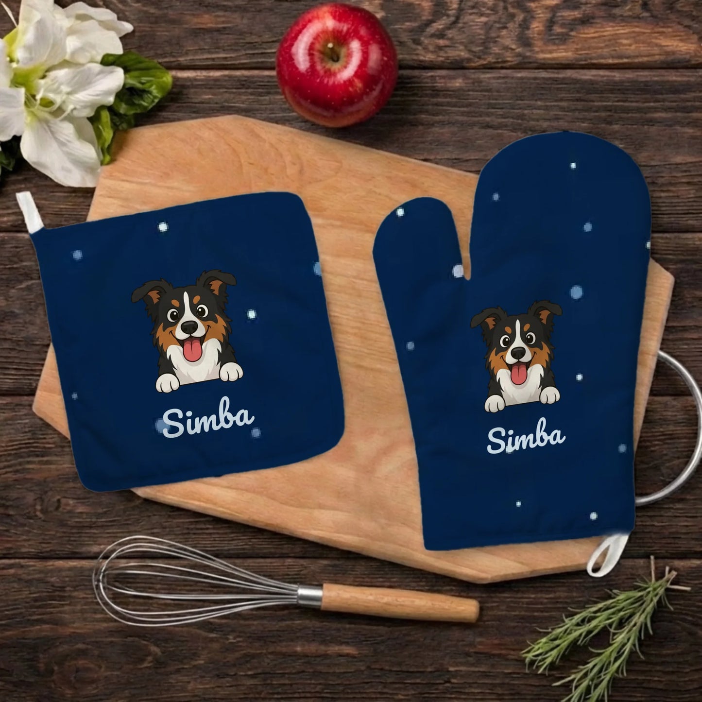 Oven Mitts: "Under the Stars"