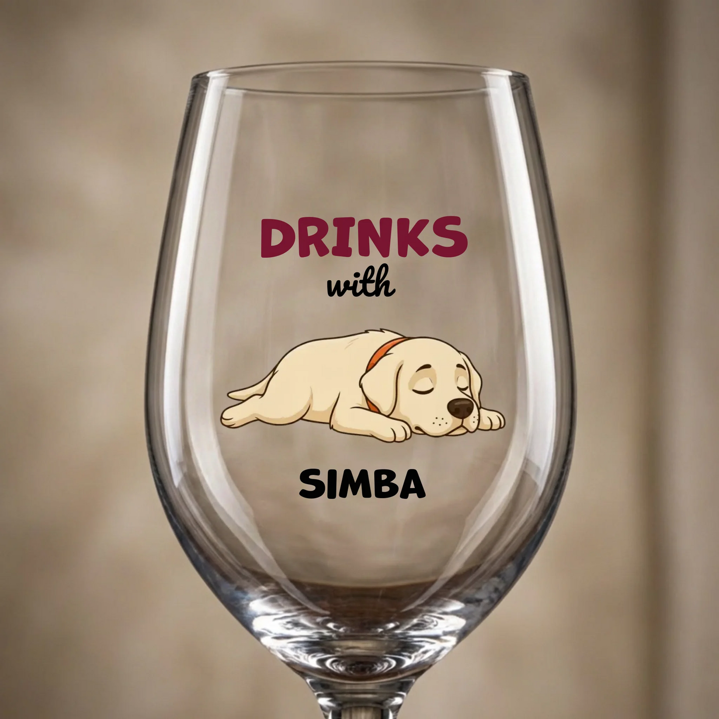 Wine Glass: "Aperitif"