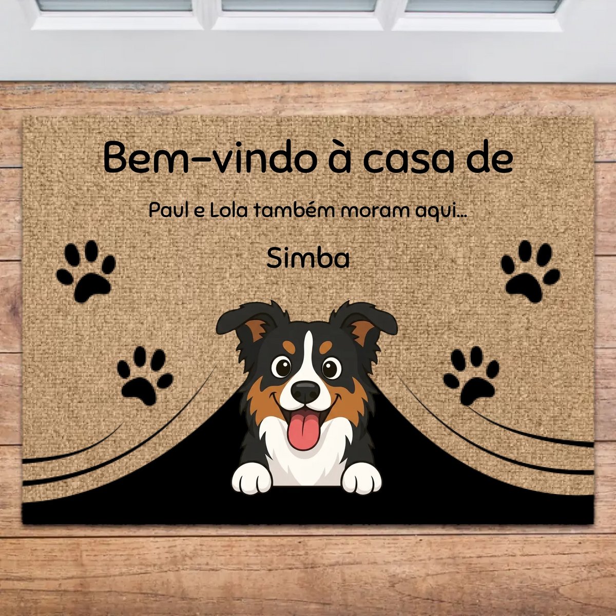 Tapete de entrada personalizado — Sombras