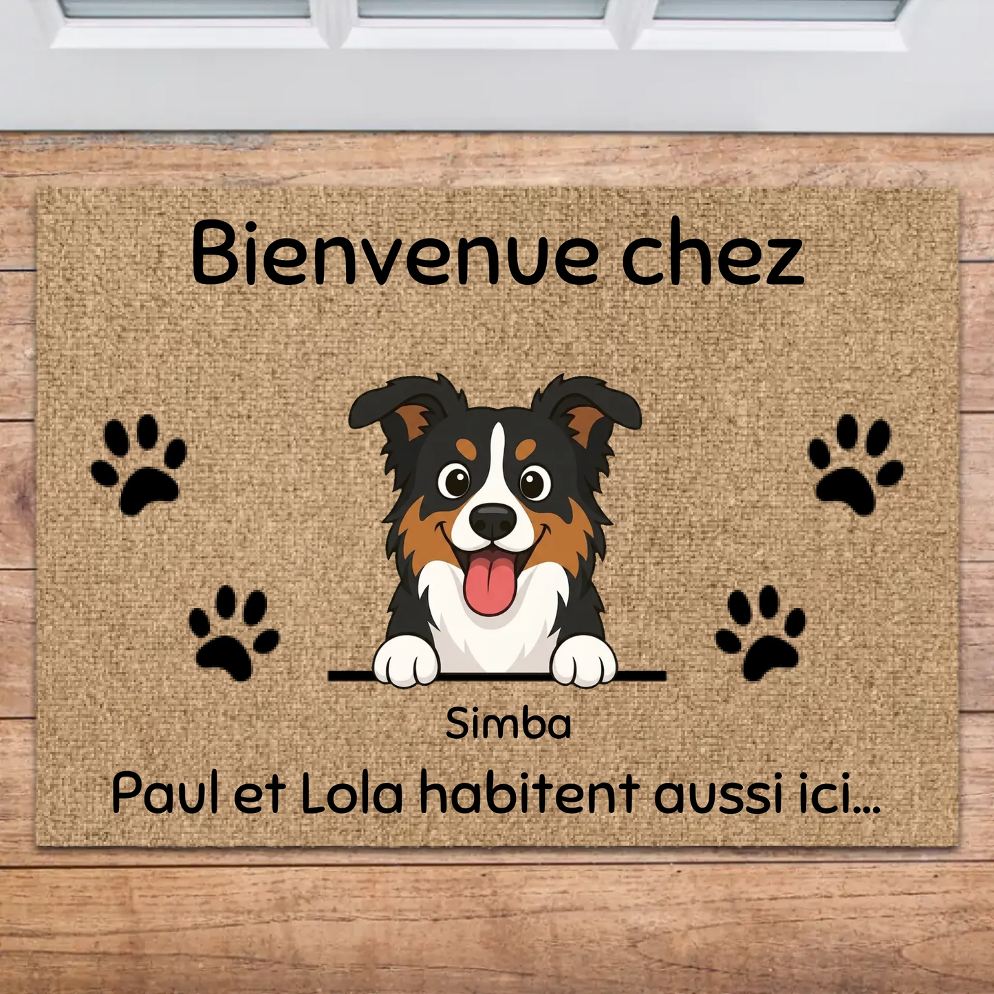 Paillasson personnalisé