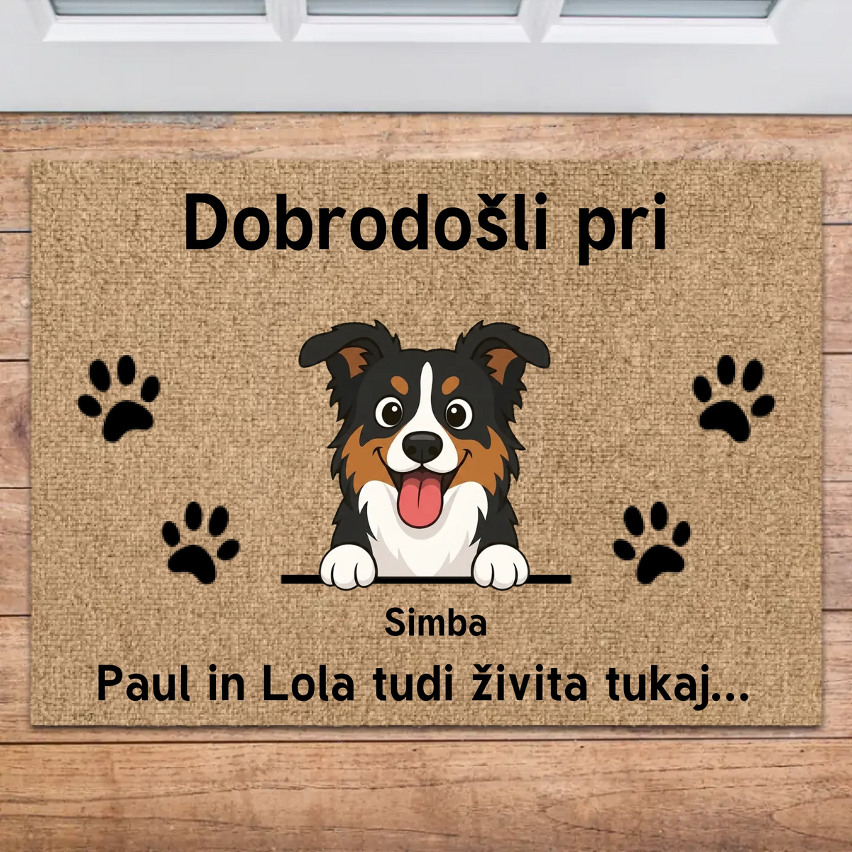Personaliziran predpražnik