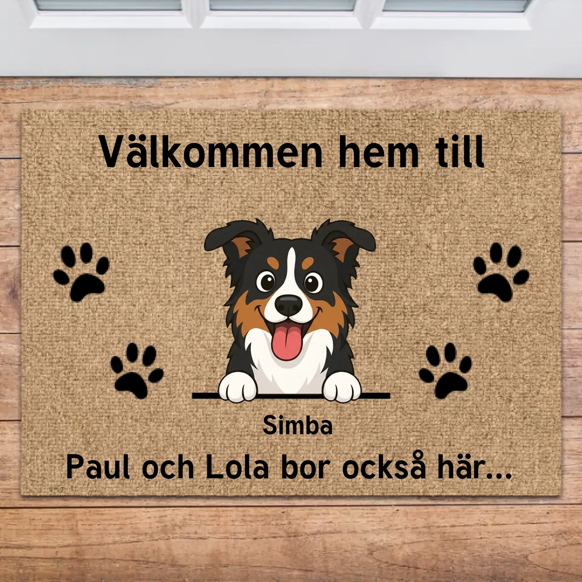 Personlig dörrmatta