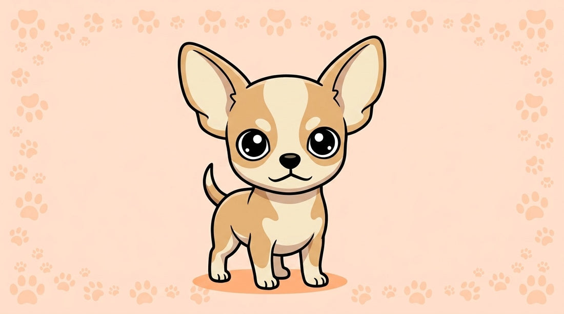 Illustration blog Draw My Pets - caractère chihuahua