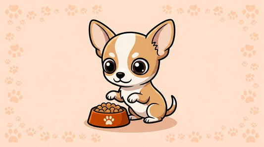 Illustration blog Draw My Pets - alimentation chihuahua