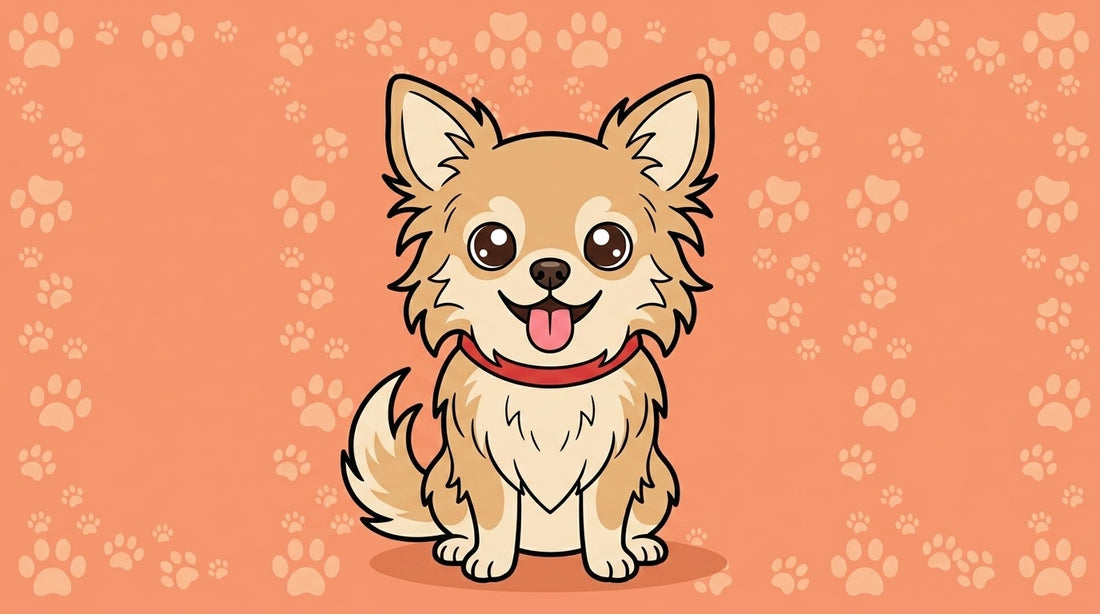Illustration blog Draw My Pets - chihuahua poil long