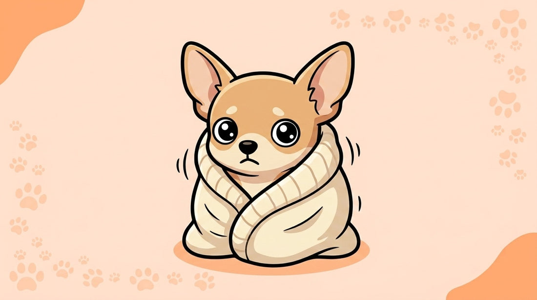 Illustration blog Draw My Pets - chihuahua tremble
