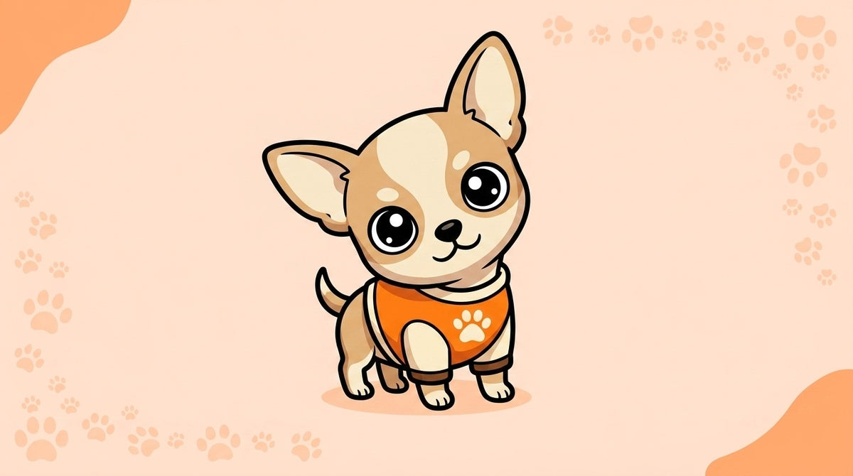 Illustration blog Draw My Pets - chiot chihuahua