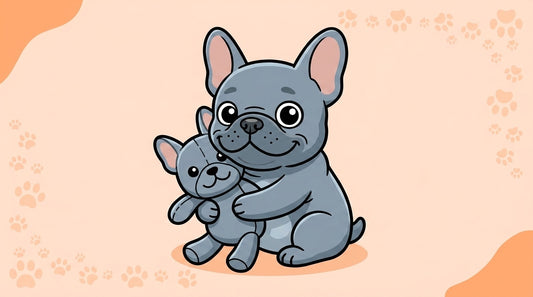 Illustration blog Draw My Pets - peluche bouledogue français