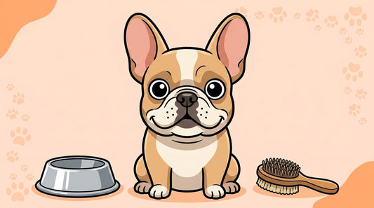 Illustration blog Draw My Pets - propreté bouledogue français
