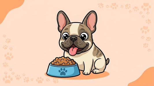 Illustration blog Draw My Pets - croquettes bouledogue français