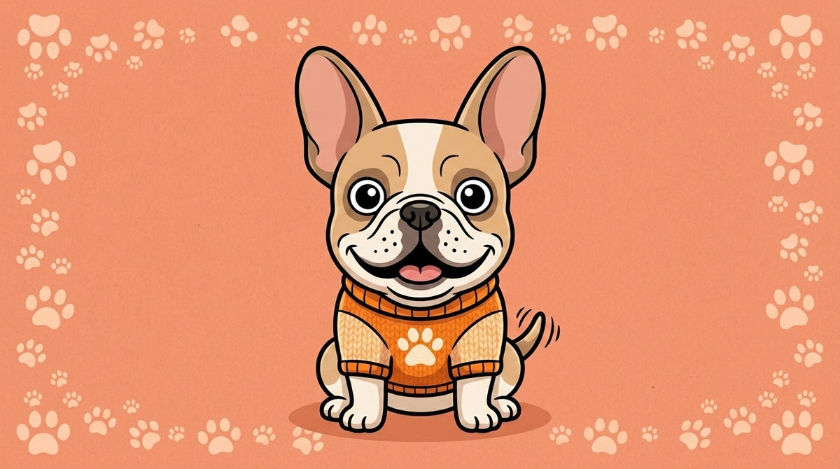 Illustration blog Draw My Pets - dogue français