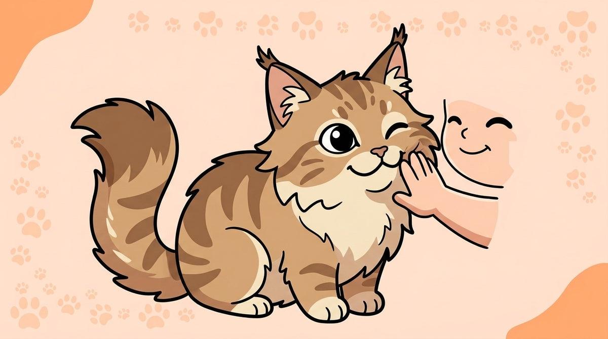 Illustration blog Draw My Pets - maine coon et enfants