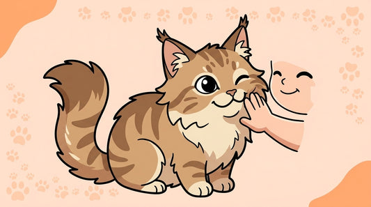 Illustration blog Draw My Pets - maine coon et enfants
