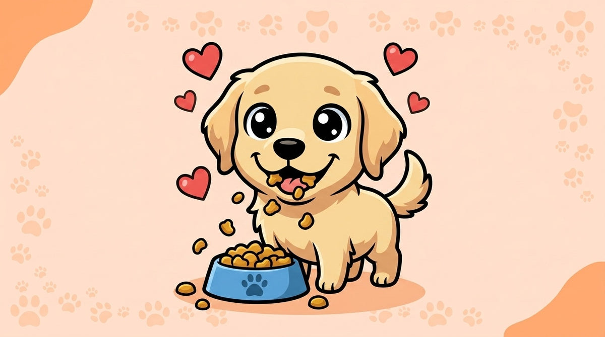 Illustration blog Draw My Pets - croquette golden retriever