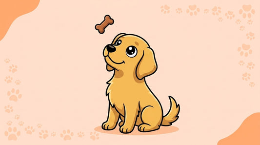 Illustration blog Draw My Pets - education golden retriever