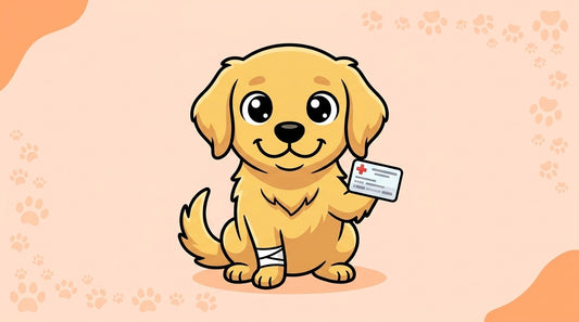 Illustration blog Draw My Pets - mutuelle golden retriever