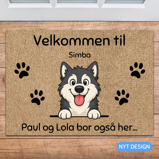 Skræddersyet dørmåtte