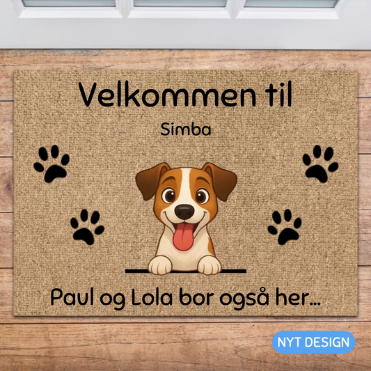Skræddersyet dørmåtte