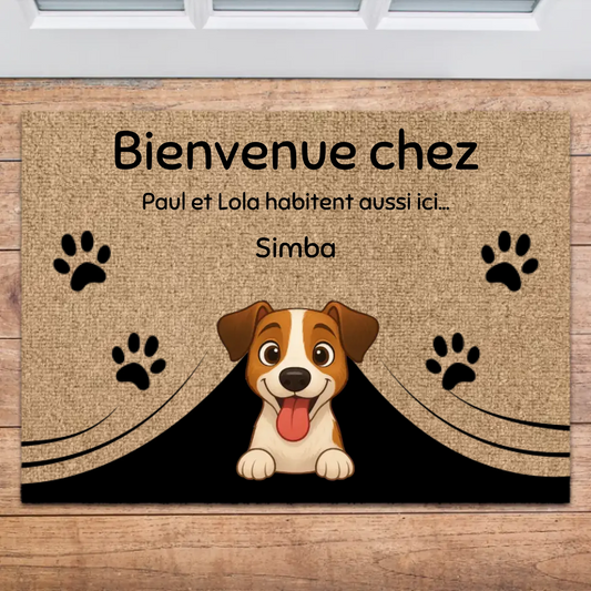 Personlig dørmåtte - skygger