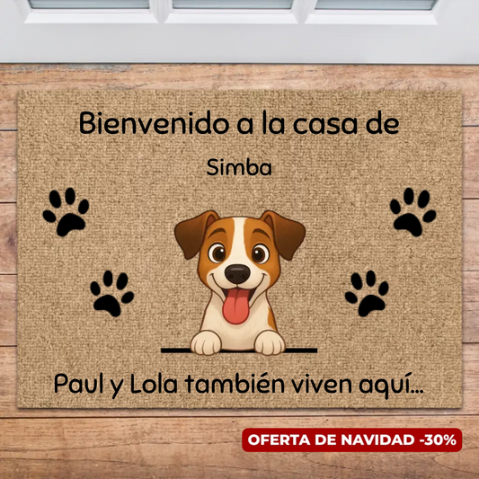 Personlig dørmåtte