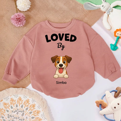 Pull bébé personnalisé - Loved by