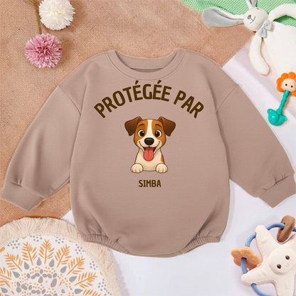 Pull bébé personnalisé - Protégé par