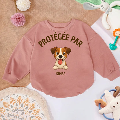 Pull bébé personnalisé - Protégé par