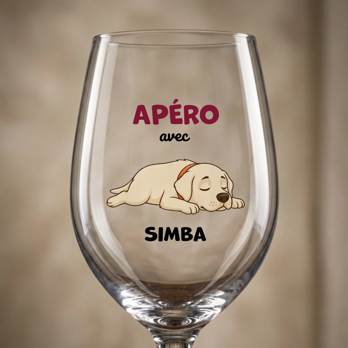 Verre à vin : Apéro