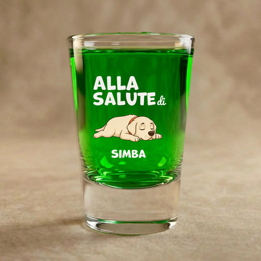 Bicchierino: "Alla salute di"