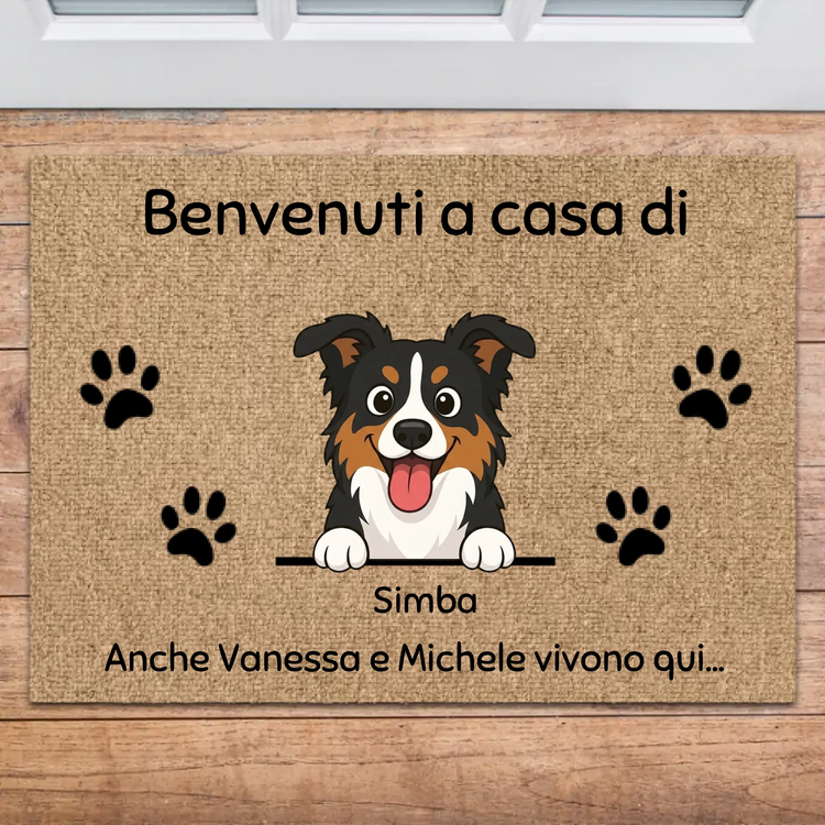 Zerbino personalizzato