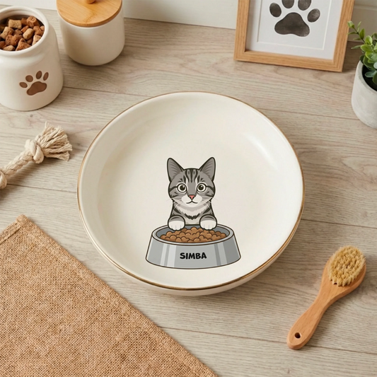 Kattenvoerbak Water/Brokjes/Paté