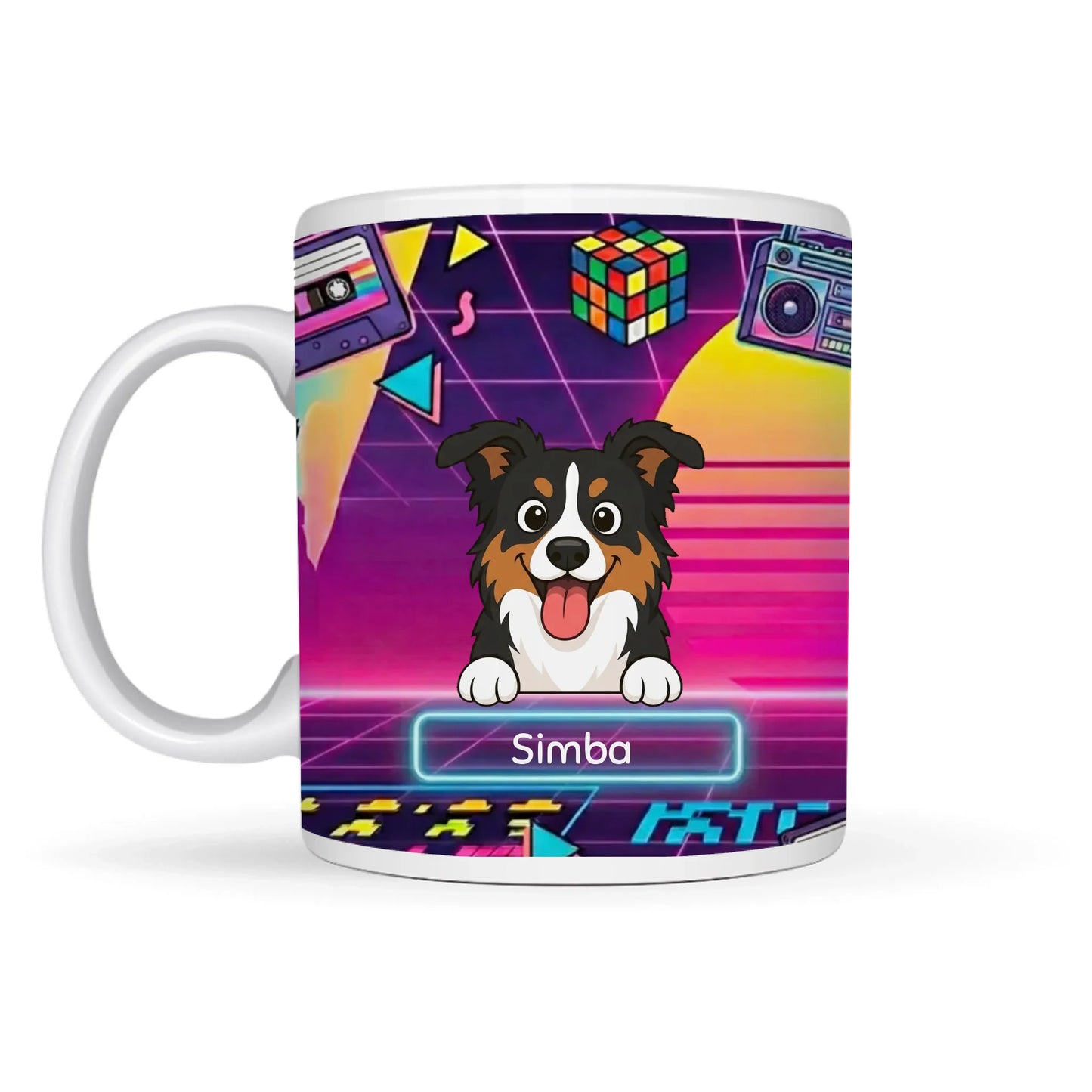 Ceramic Mug: "Pixel Power"