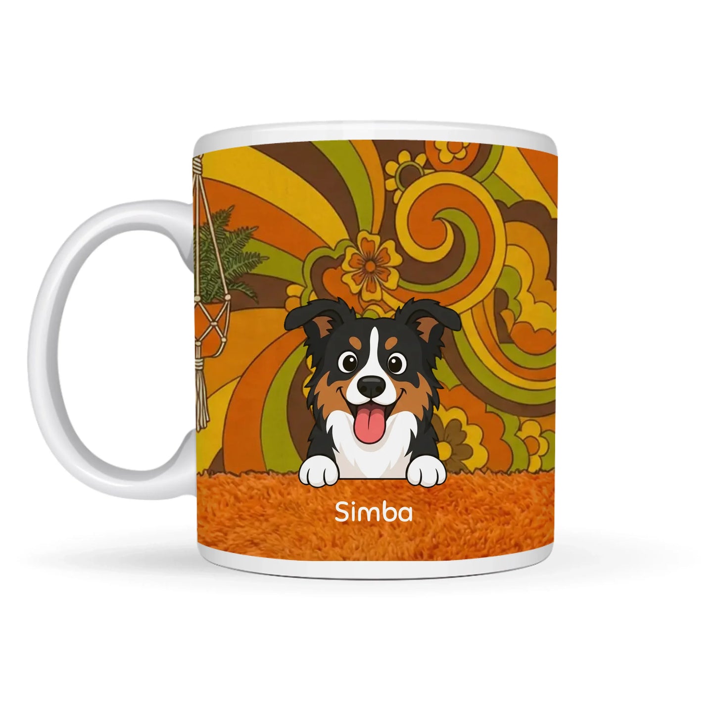 Ceramic Mug: "Bohemian Vibes"