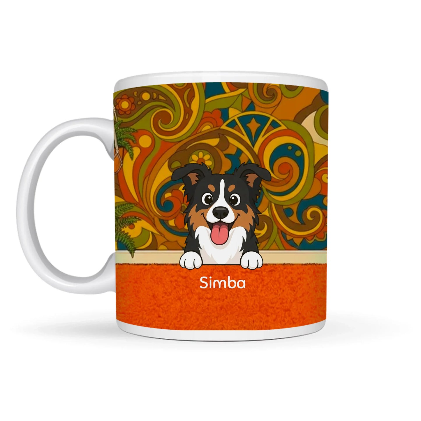 Ceramic Mug: "Groovy Apartment"