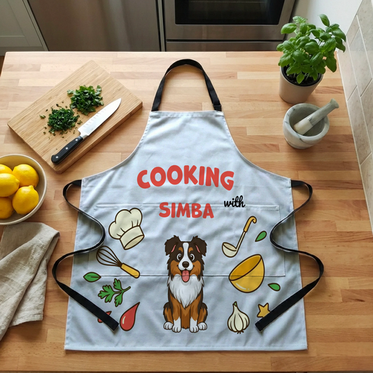 Apron: "Cooking with"