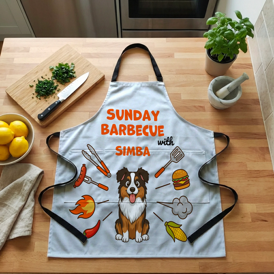 Apron: "For the Barbecue"