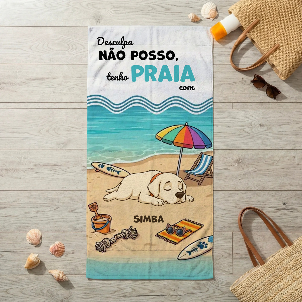 Toalha: "Desculpa, não posso"