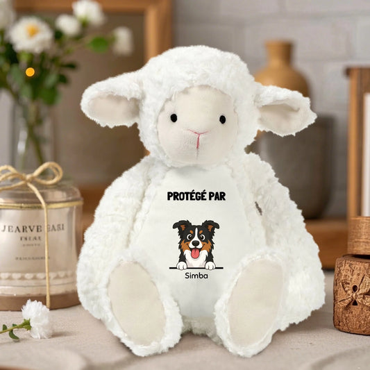 Boneco de peluche personalizável
