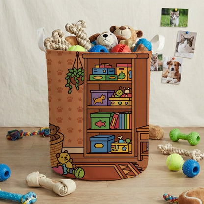 Cesto de Brinquedos: "Não Mexas no Meu Cesto"