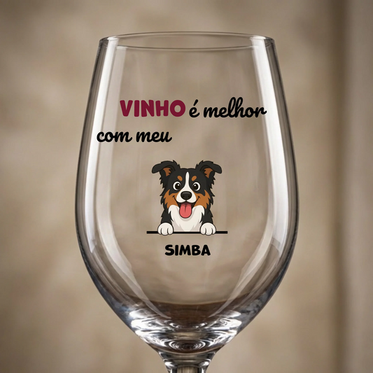Taça de Vinho: O vinho é melhor com