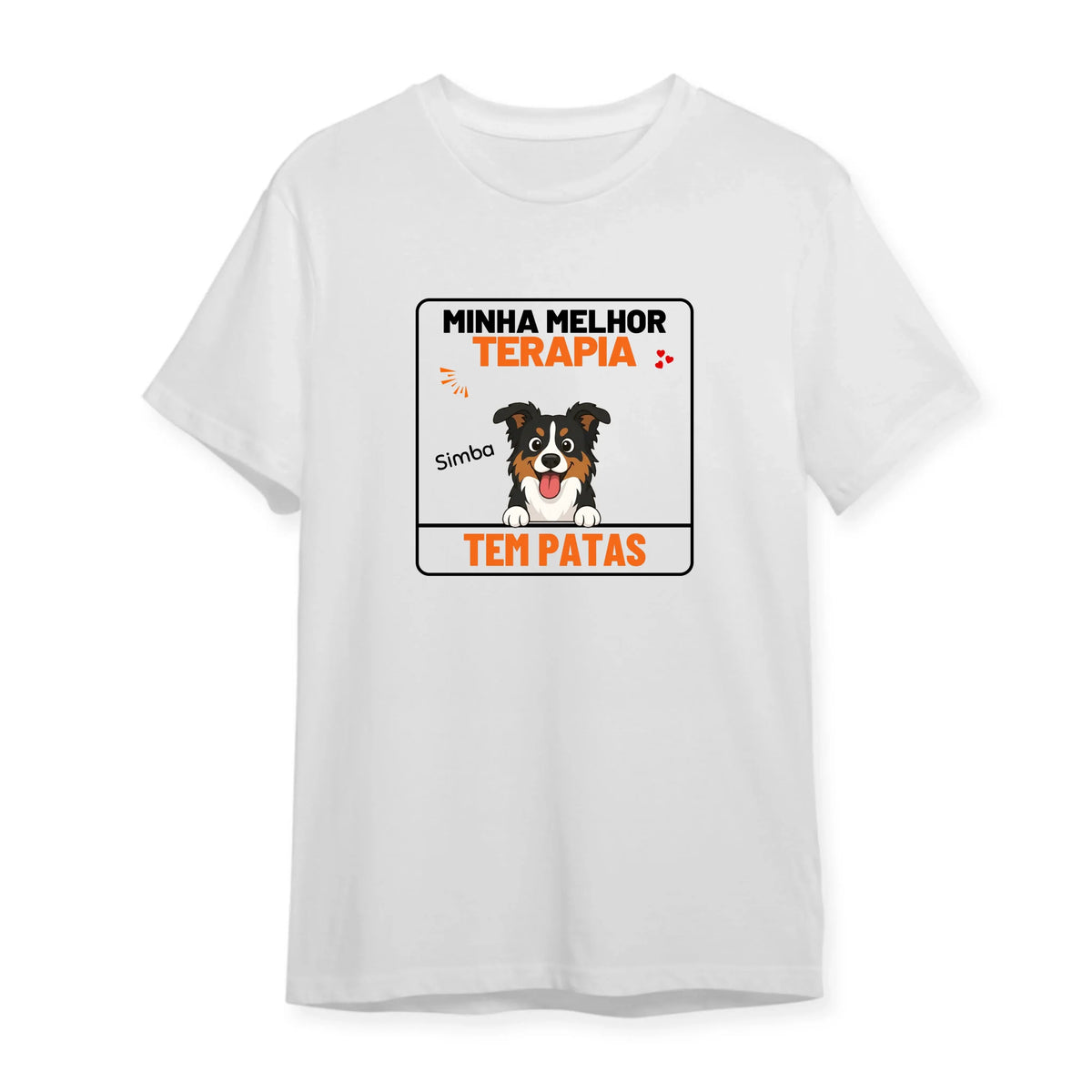 T-shirt: «A Minha Melhor Terapia»