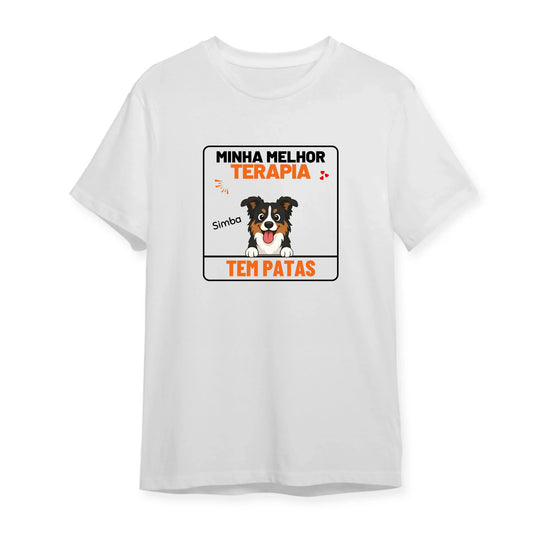 T-shirt: «A Minha Melhor Terapia»