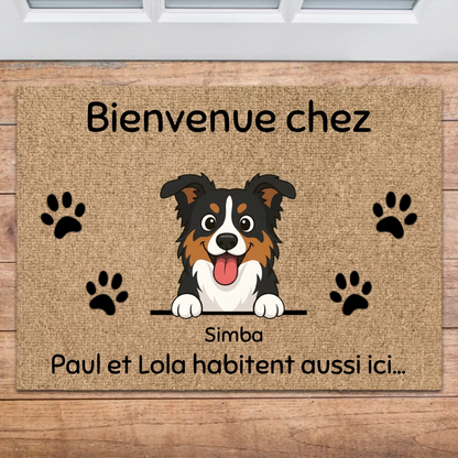 Paillasson personnalisé
