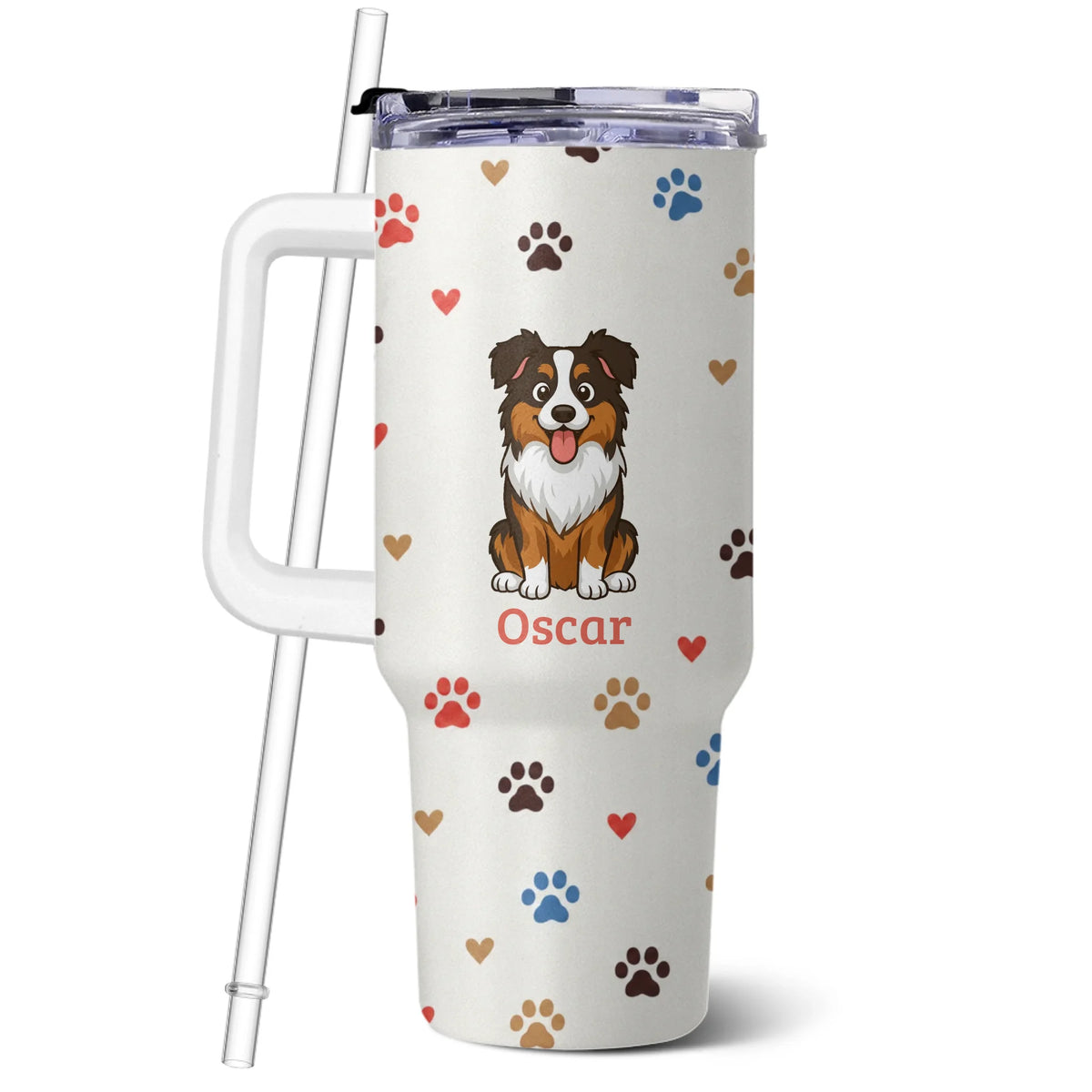 Tumbler : "Dog/Cat mom"