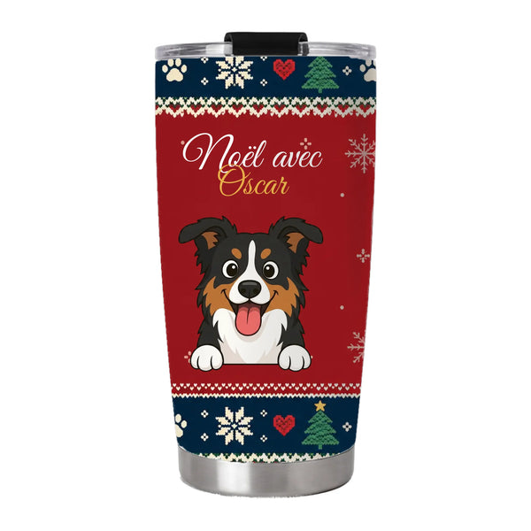 Tumbler : "Noël avec"