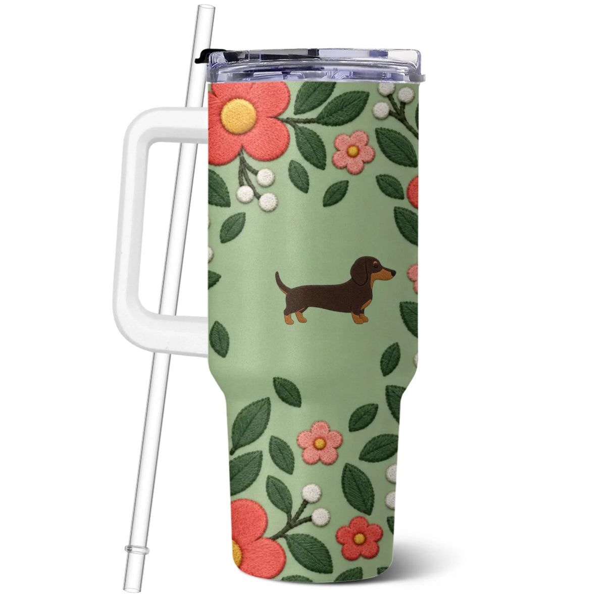 Tumbler : "Fleuri"