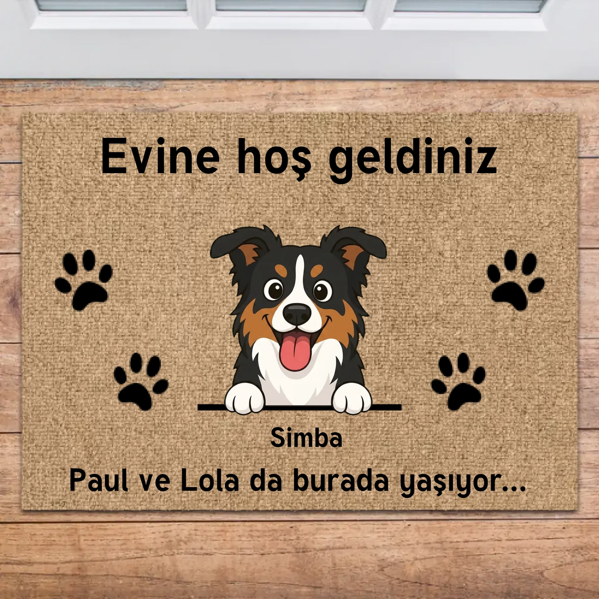 Kişiye özel paspas