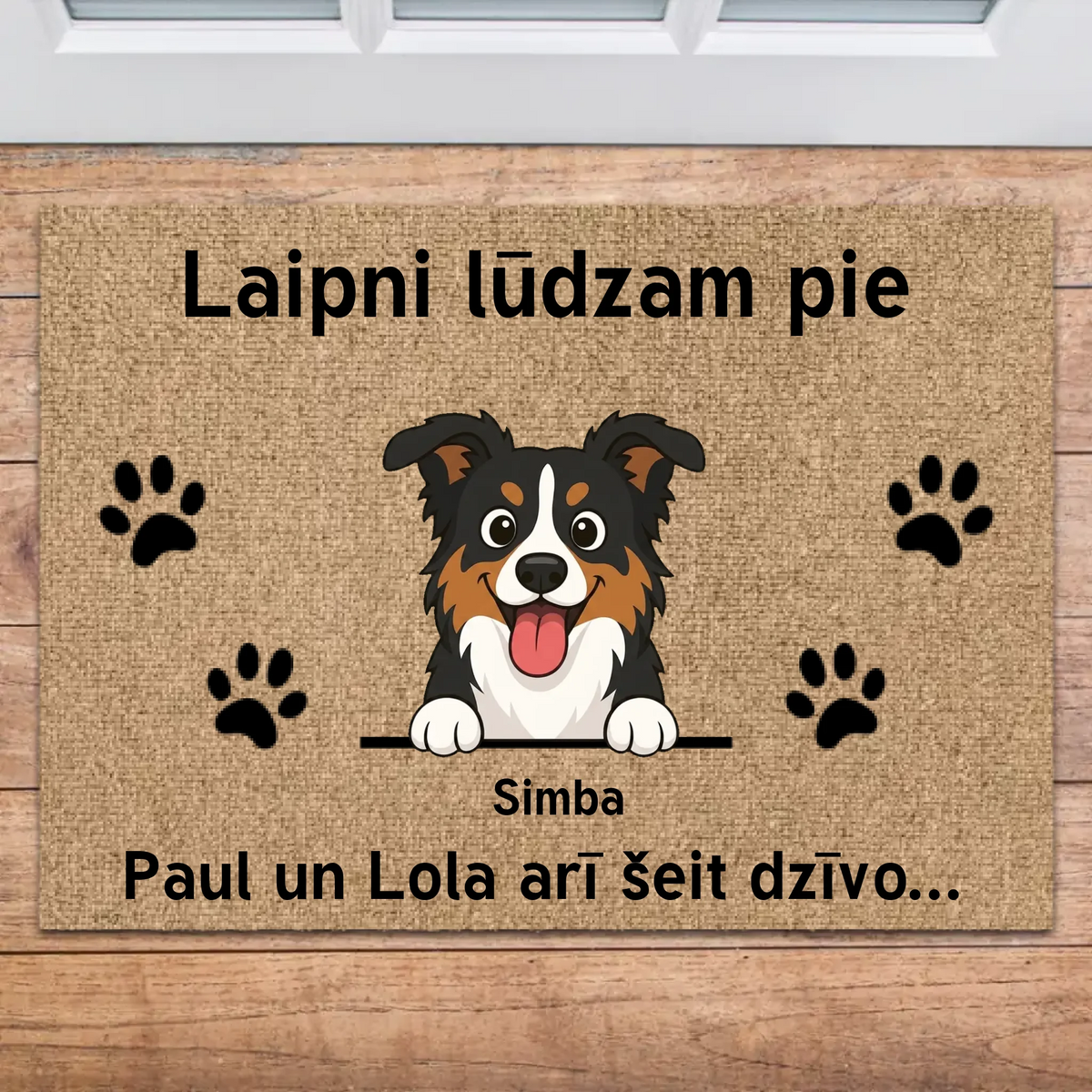 Personalizēts kājslauķis